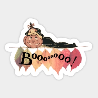 Trick or Treat Witch Sticker